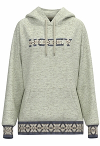 Hooey Womens Quilted Aztec Print Hoodie HH1362CR