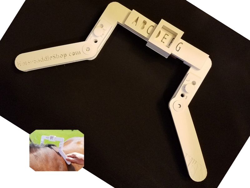 EZ Saddle Fit Tool by Horse Saddle Shop Experts