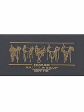 Horse Saddle Shop Saddle Graphic T-Shirt