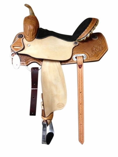 14" to 16" HR Hud Roberts Angled Barrel Saddle 727