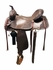 15" to 17" HR Hud Roberts Chocolate Trail Saddle 390