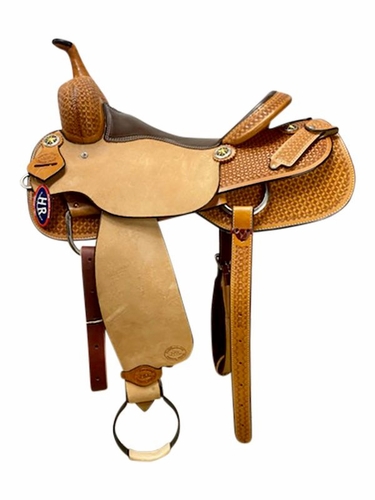 16" to 18" HR Hud Roberts Dinah Special Cutter Saddle 61