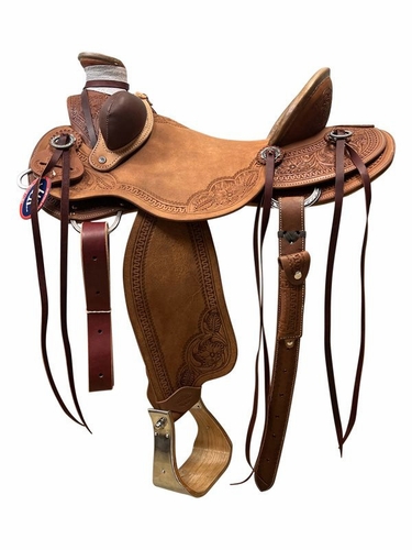 14" to 17.5" HR Hud Roberts The Elite Wade Ranch Saddle 781