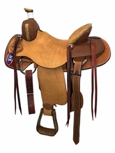 15" to 17" HR Hud Roberts Association Ranch Saddle 760H