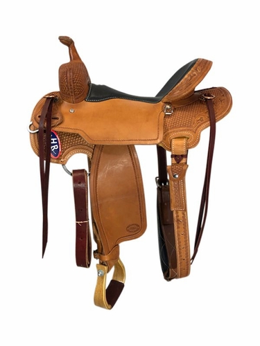 15" to 17" HR Hud Roberts Chisholm Trail Saddle 822H
