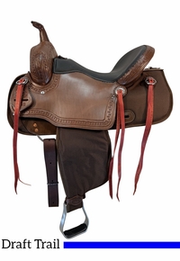 HR Hud Roberts Cordura Draft Trail Saddle 821H