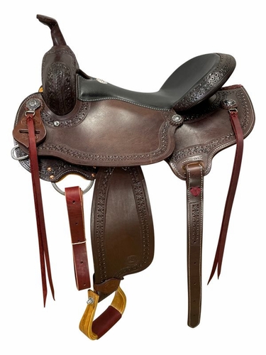15" to 17" HR Hud Roberts Draft Trail Saddle 820H