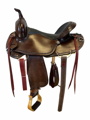 HR Hud Roberts Mule Saddle 394H