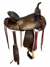 16 inch HR Hud Roberts Mule Saddle 394H SAVE $150 CLEARANCE