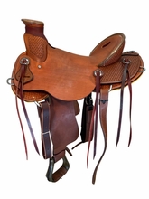 14.5" to 17" HR Hud Roberts Mule Wade Saddle 845