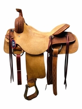 15" to 17" HR Hud Roberts Ranch Cutter Saddle 726