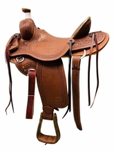 15" to 17" HR Hud Roberts Will James Ranch Saddle 62