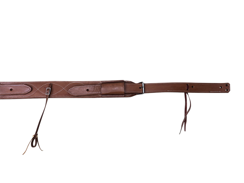 thumbnail image 2 of Premium Leather Western Saddle Back Cinch - 2.75" Wide With Roller Buckles (Multiple Styles 2 of 9
