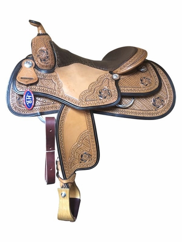 14.5" to 18" HR Hud Roberts Signature Series Reiner Saddle 795