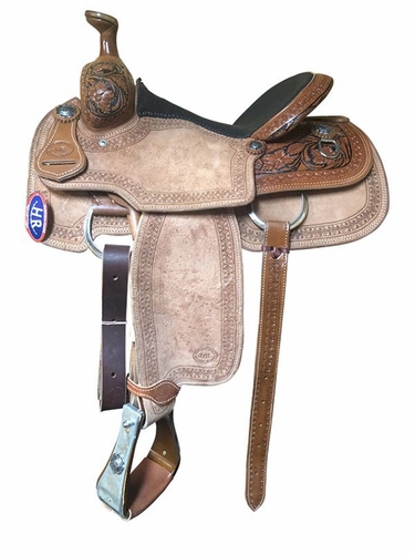 14.5" to 18" HR Hud Roberts Signature Series TM Roper Saddle 799