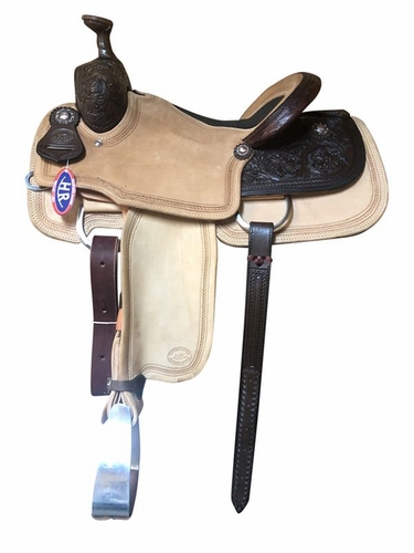 14.5" to 18" HR Hud Roberts Signature Series TM Roper Saddle 802