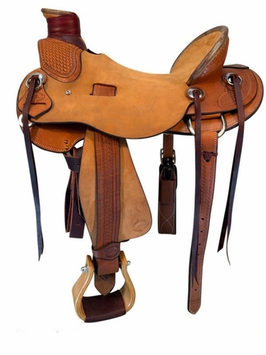 14" to 17" HR Hud Roberts Staci Wade Ranch Saddle 780