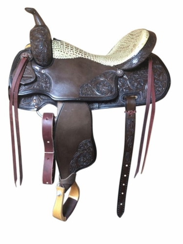 14" to 17" HR Hud Roberts Trail Saddle 796