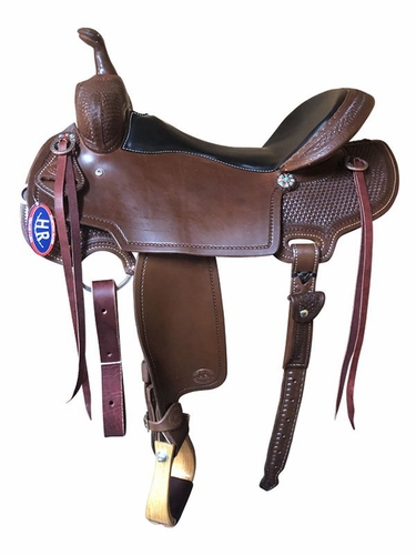 14" to 17" HR Hud Roberts Trail Saddle 819