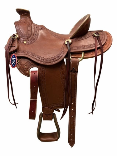 15" to 17" HR Hud Roberts Wade Saddle 23