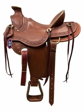 15" to 17" HR Hud Roberts Wade Saddle 23