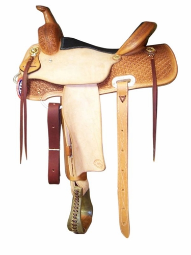14" to 16" HR Hud Roberts Western Trail Saddle 403