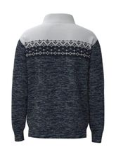 Hooey Mens Stevie Maritime Aztec Pattern Pullover HH1348BLWH