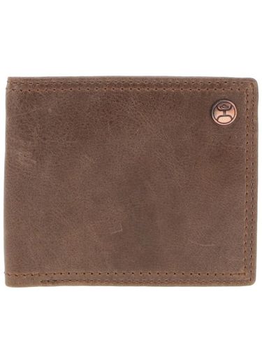 Hooey Classic Smooth Brown Bifold Wallet HBF001-BR