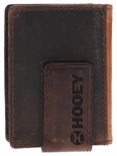 Hooey Gambler Bifold Money Clip HMC038-BRBK