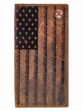 Hooey Liberty Roper Brown Rodeo Wallet HW003