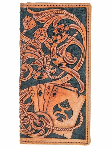 Hooey Gambler Tan Rodeo Wallet HW038