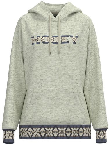 Hooey Womens Quilted Aztec Print Hoodie HH1362CR