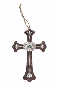 JT International Conco Cross Ornament 91-1034