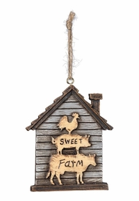 JT International Sweet Farm Ornament 91-1143