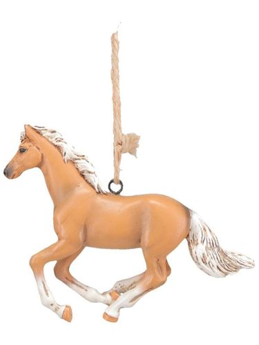 JT International Tough1 Palomino Horse Ornament 91-1346