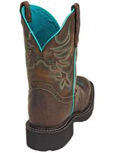 Womens Justin Mandra Chocolate Brown Cowboy Boot GY9624 SAVE $12 CLEARANCE