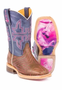 Kids Tin Haul Starlight Boots with Unicorn Sole 0007-0716