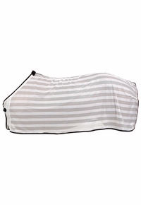 Lightweight Fly Scrim Sheet, White w/Black Trim ZDS