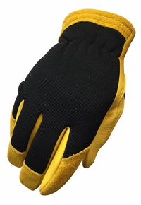 Medium - HD Xtreme Men's Deerskin Palm Gloves H2115667 ZDS