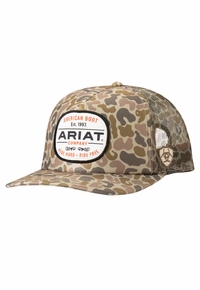 Mens Ariat Duck Camo Patch Cap A3000871156