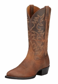 Men's Ariat Heritage Distressed Brown Boots 10002204 SAVE $20 CLEARANCE