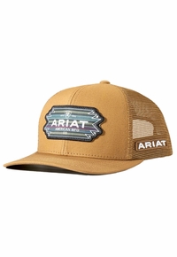 Mens Ariat Multi Southwest Patch Gold Cap A300081335