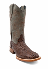Men�s Ferrini Stampede Caiman Print Square Toe 40393-23