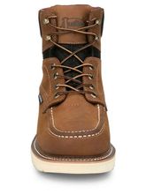 Men�s Justin Bristol 6� Waterproof Steel Toe Work Boots HW687