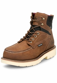 Men's Justin Bristol 6� Waterproof Steel Toe Work Boots HW687