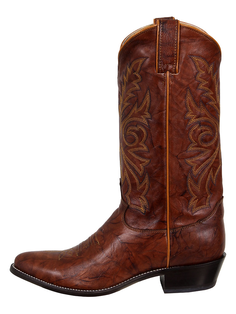 Men's Justin Buck Chestnut Western Boots 1560