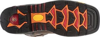Men's Justin Commander-X5 Tanker Black Steel Toe Work Boots WK2104