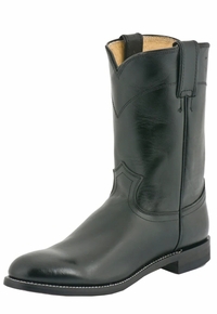 Men's Justin Jackson Roper Black Boots 3133