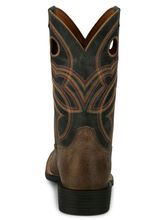 Men’s Justin Lubbock Distressed 11” Square Toe Boots SE7526