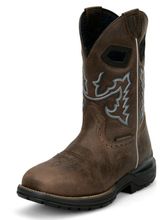 Men�s Justin Torque 11� Waterproof Comp Toe Work Boots WR4147